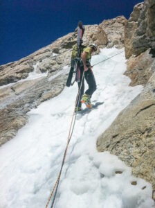 Matt Turley climbs the Grand Teton to ski 